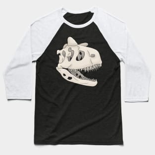 Dinosaurier Fossil Skelett Carnotaurus Baseball T-Shirt